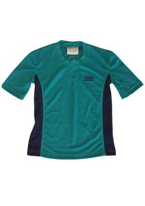 Jireh School Sport Top Jade/Navy